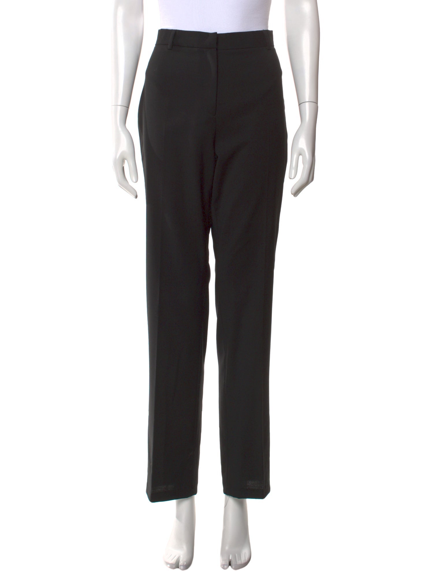Dolce & Gabbana Virgin Wool Straight Leg Pants