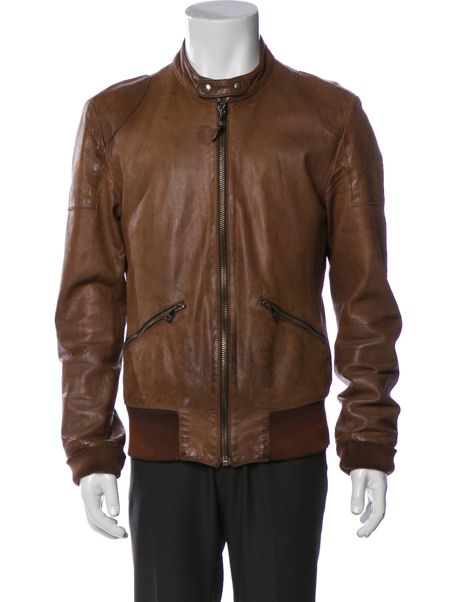 Dolce & Gabbana Lambskin Moto Jacket
