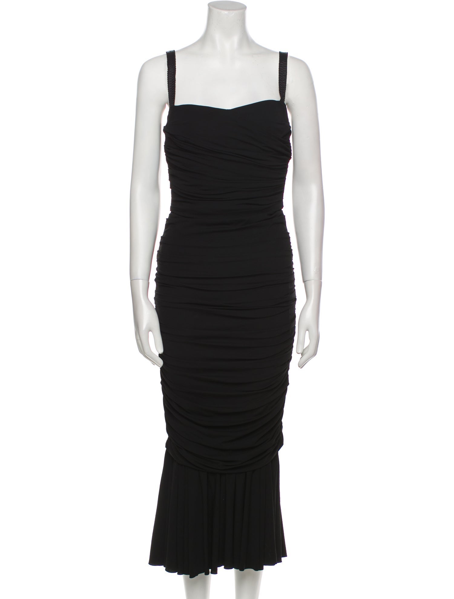 Dolce & Gabbana Square Neckline Long Dress