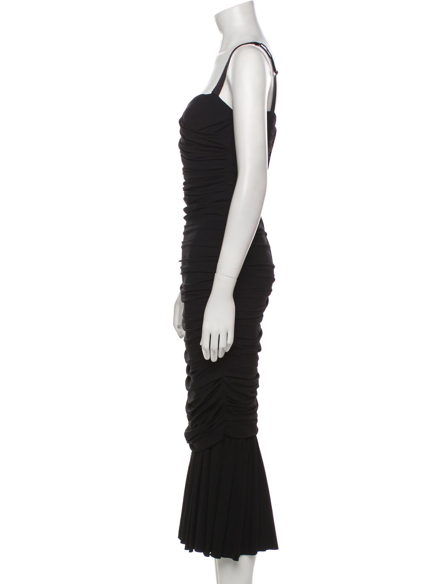 Dolce & Gabbana Square Neckline Long Dress