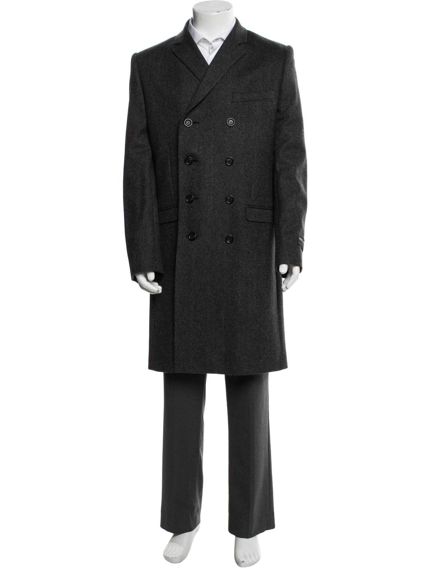 Dolce & Gabbana Virgin Wool Overcoat