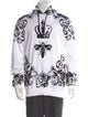 Dolce & Gabbana Graphic Print Crew Neck Hoodie