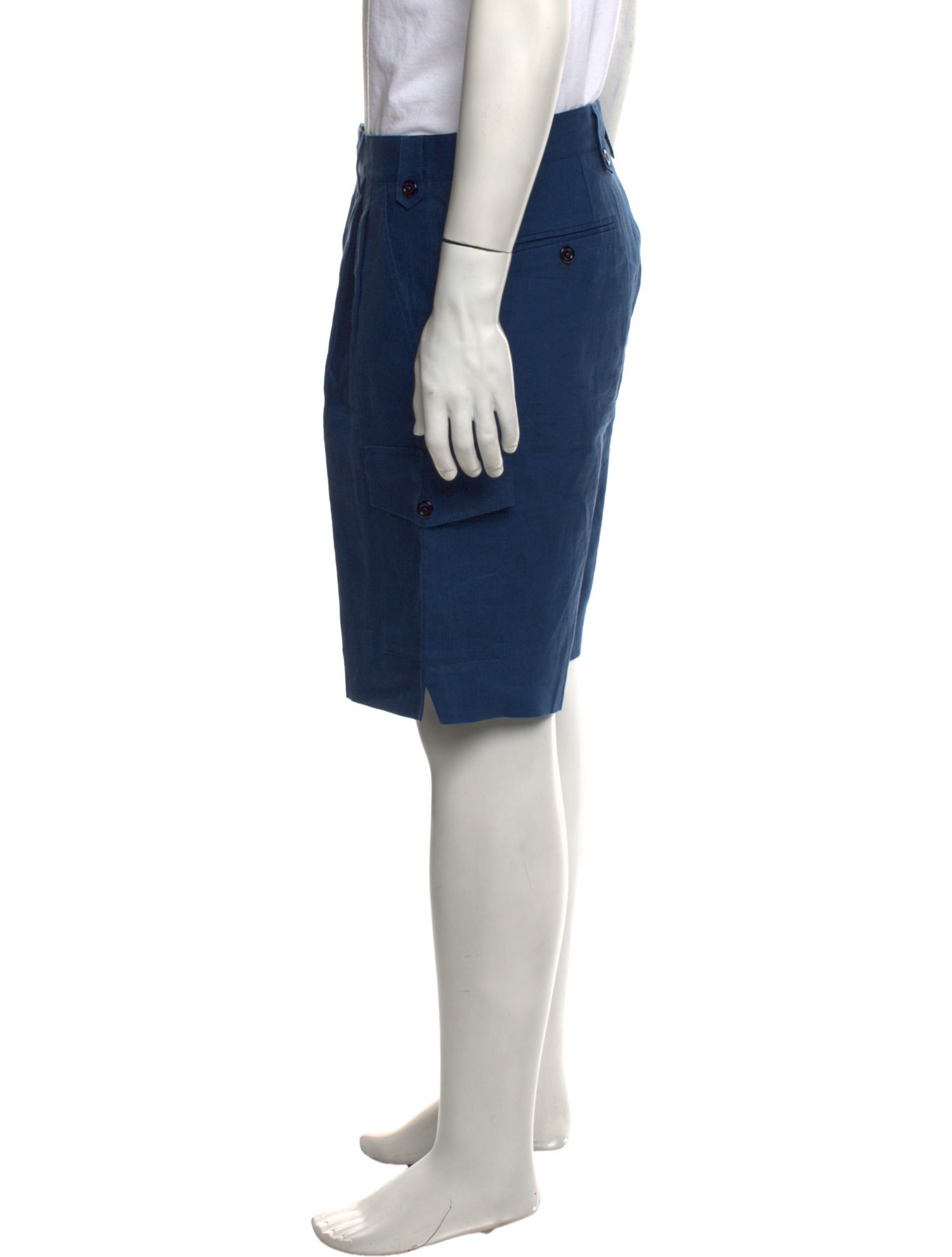 Dolce & Gabbana Linen Cargo Shorts