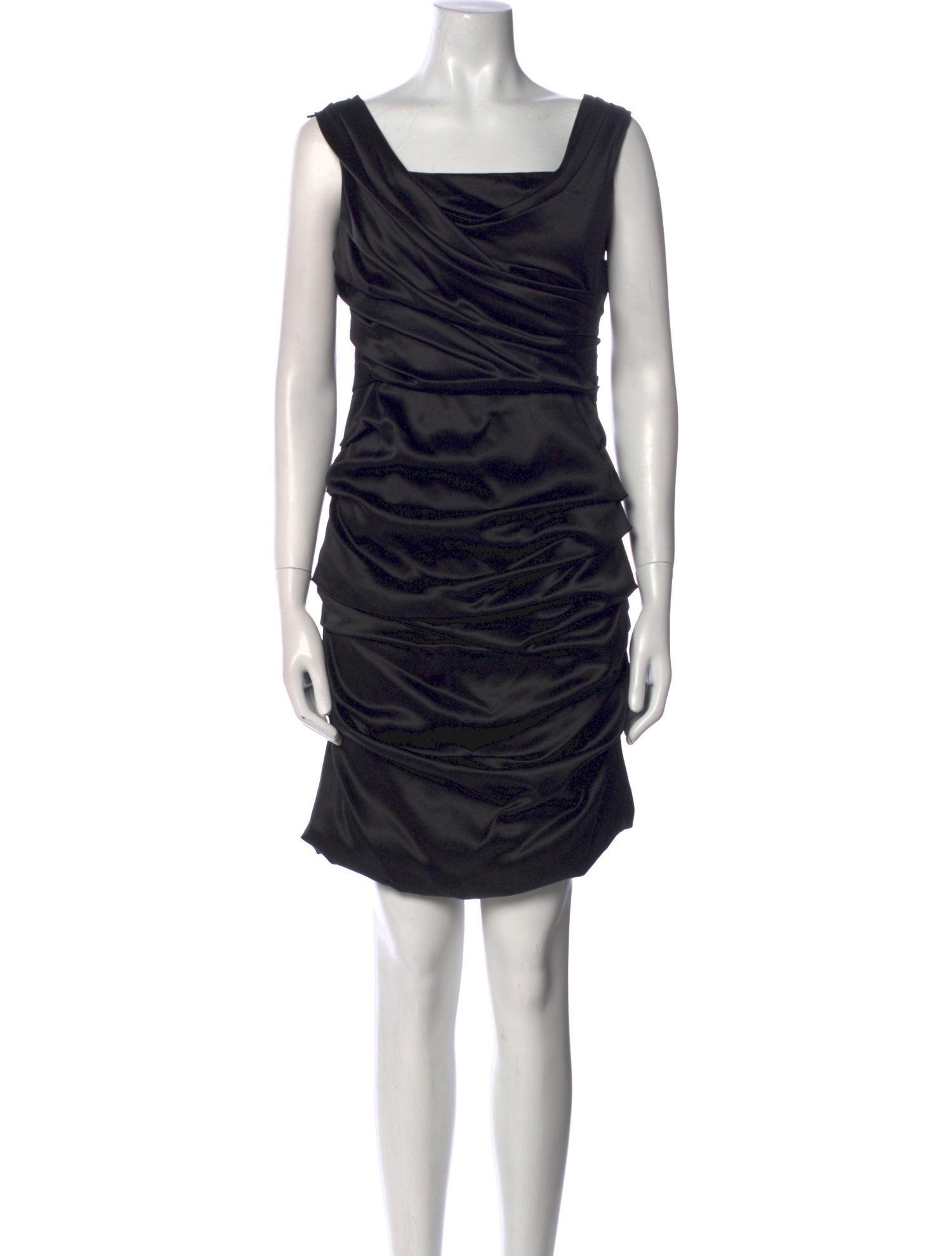 Dolce & Gabbana Silk Knee-Length Dress