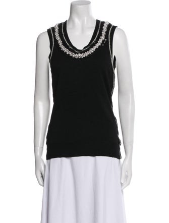 Dolce & Gabbana Scoop Neck Sweater