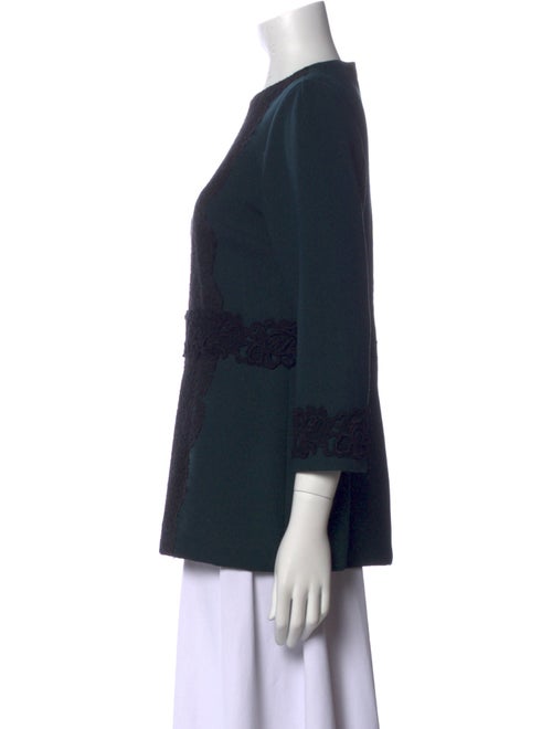 Dolce & Gabbana Virgin Wool Floral Print Sweatshirt