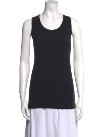 Dolce & Gabbana Scoop Neck Sleeveless Top