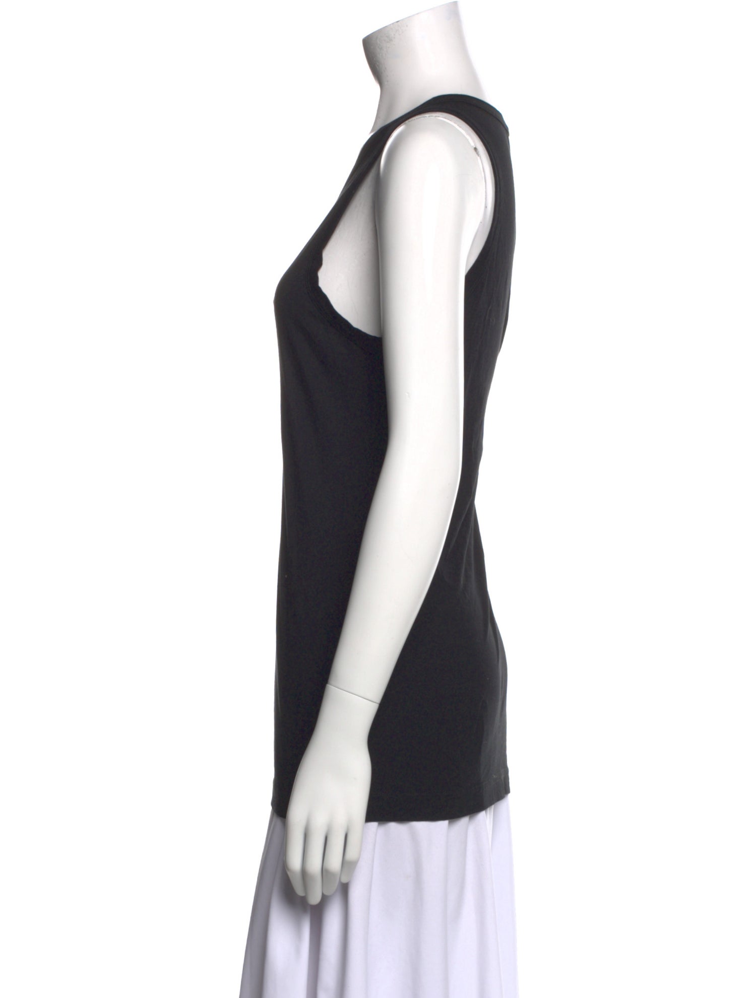 Dolce & Gabbana Scoop Neck Sleeveless Top