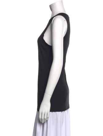 Dolce & Gabbana Scoop Neck Sleeveless Top