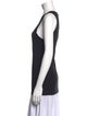 Dolce & Gabbana Scoop Neck Sleeveless Top