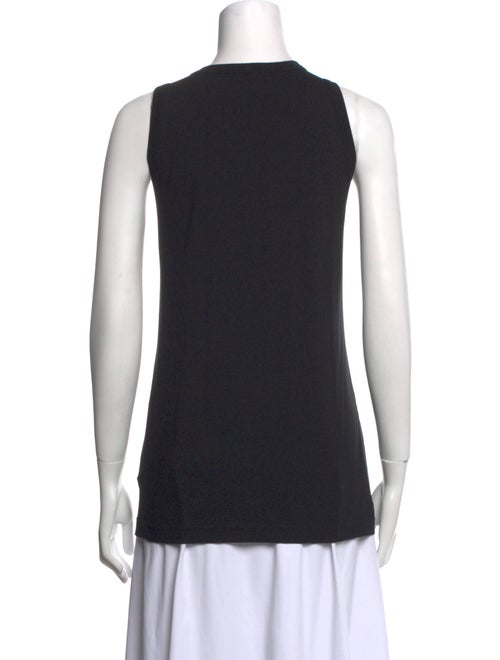 Dolce & Gabbana Scoop Neck Sleeveless Top