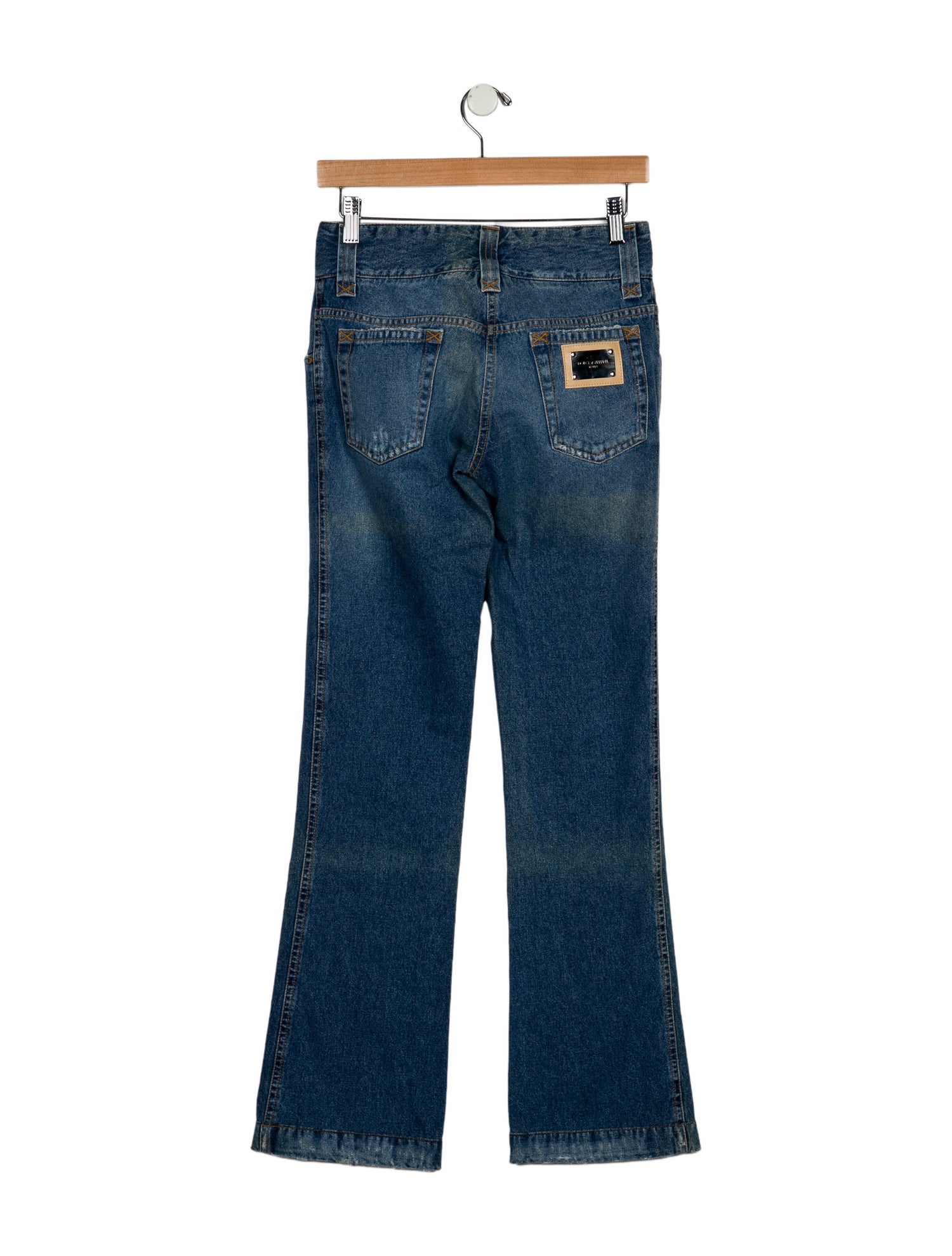 Dolce & Gabbana Mid-Rise Wide Leg Jeans
