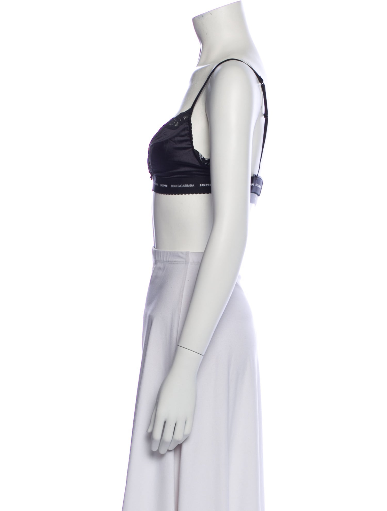 Dolce & Gabbana V-Neck Sleeveless Crop Top w/ Tags