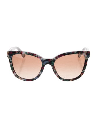 Dolce & Gabbana Cat-Eye Gradient Sunglasses