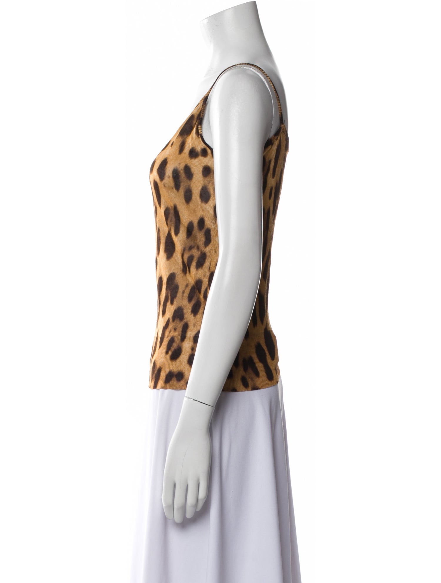 Dolce & Gabbana Vintage Animal Print Top