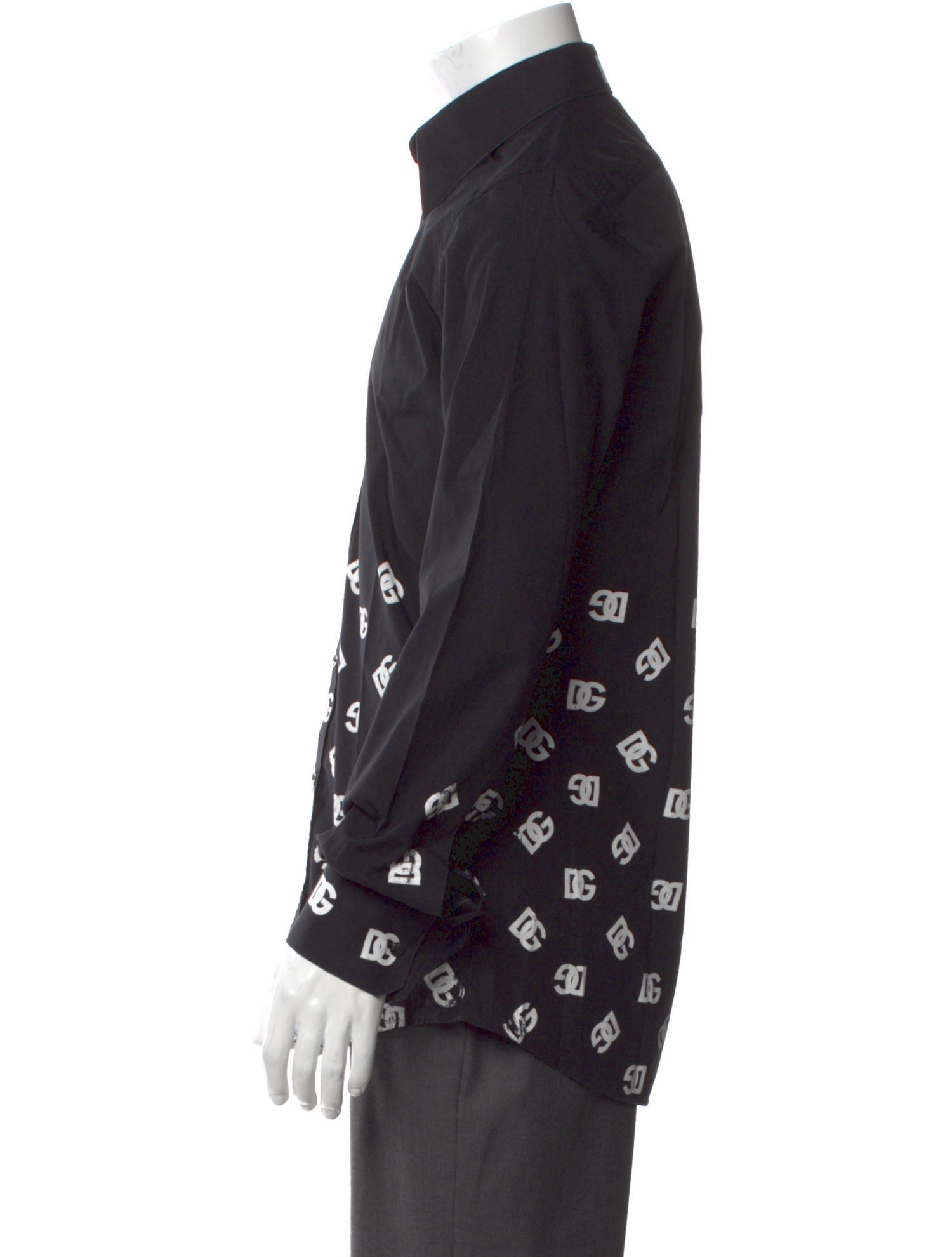 Dolce & Gabbana Printed Long Sleeve Shirt