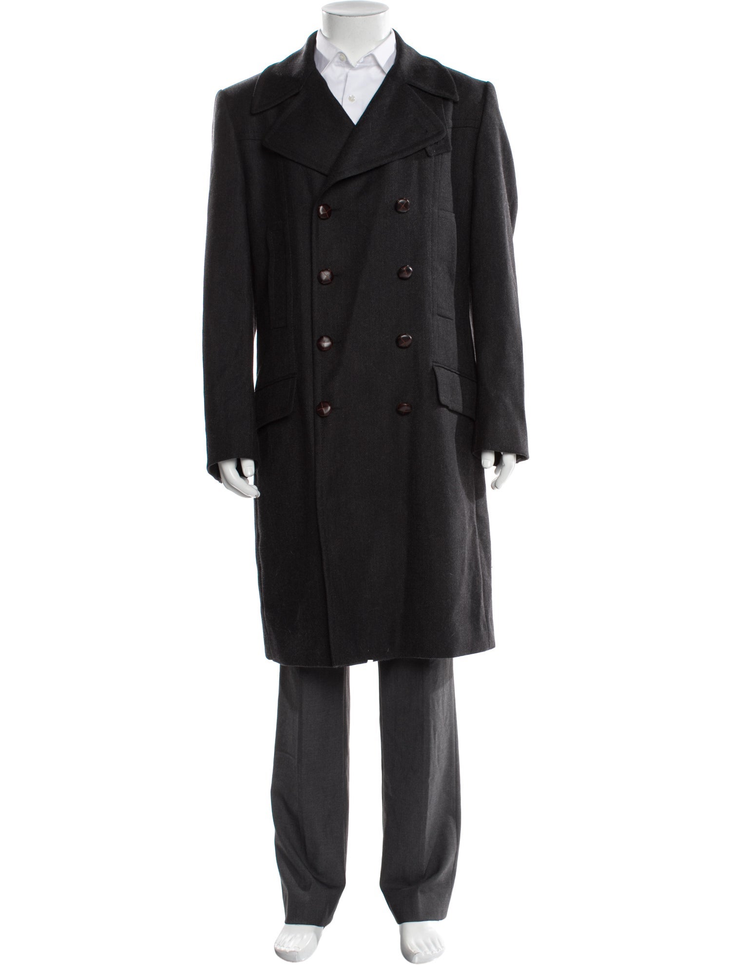 Dolce & Gabbana Virgin Wool Peacoat