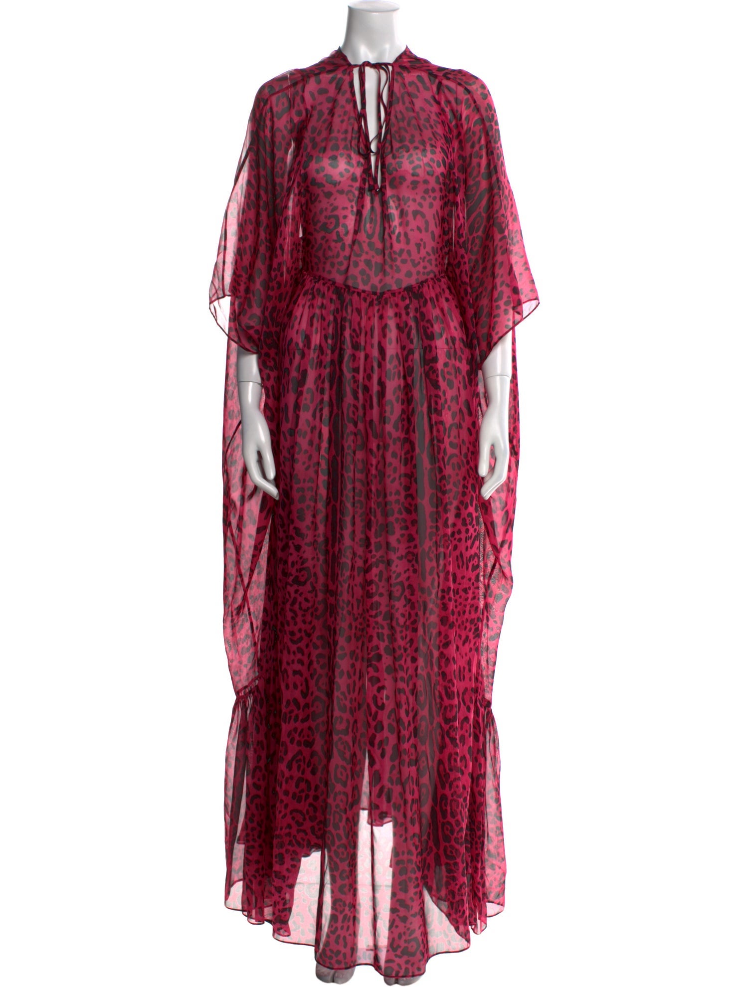 Dolce & Gabbana Silk Long Dress