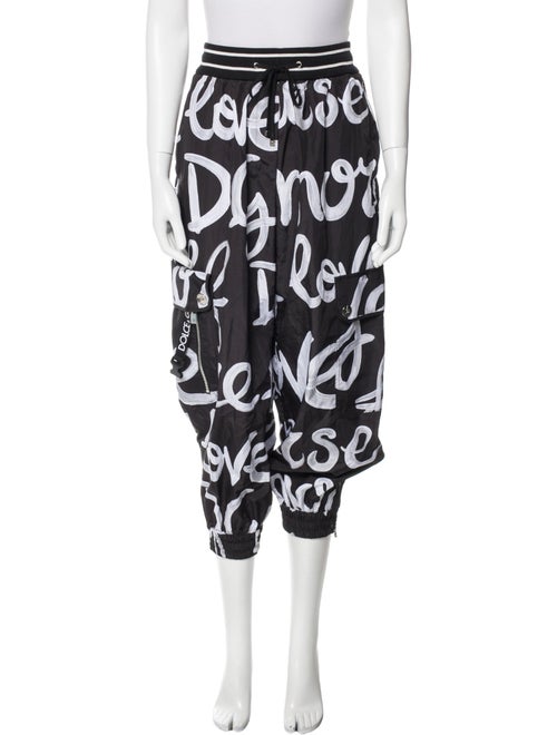 Dolce & Gabbana Printed Skinny Leg Pants
