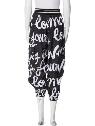 Dolce & Gabbana Printed Skinny Leg Pants