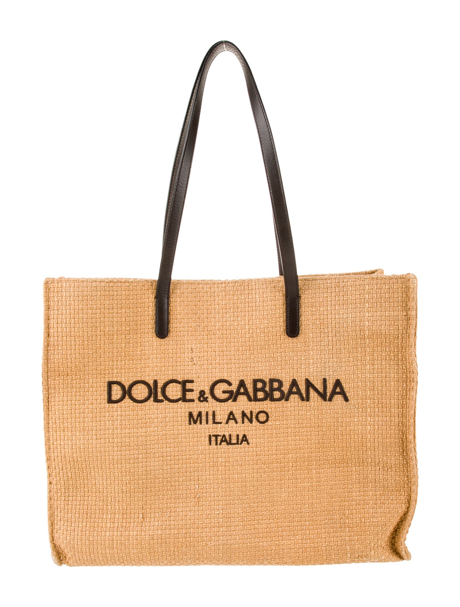 Dolce & Gabbana Raffia Tote