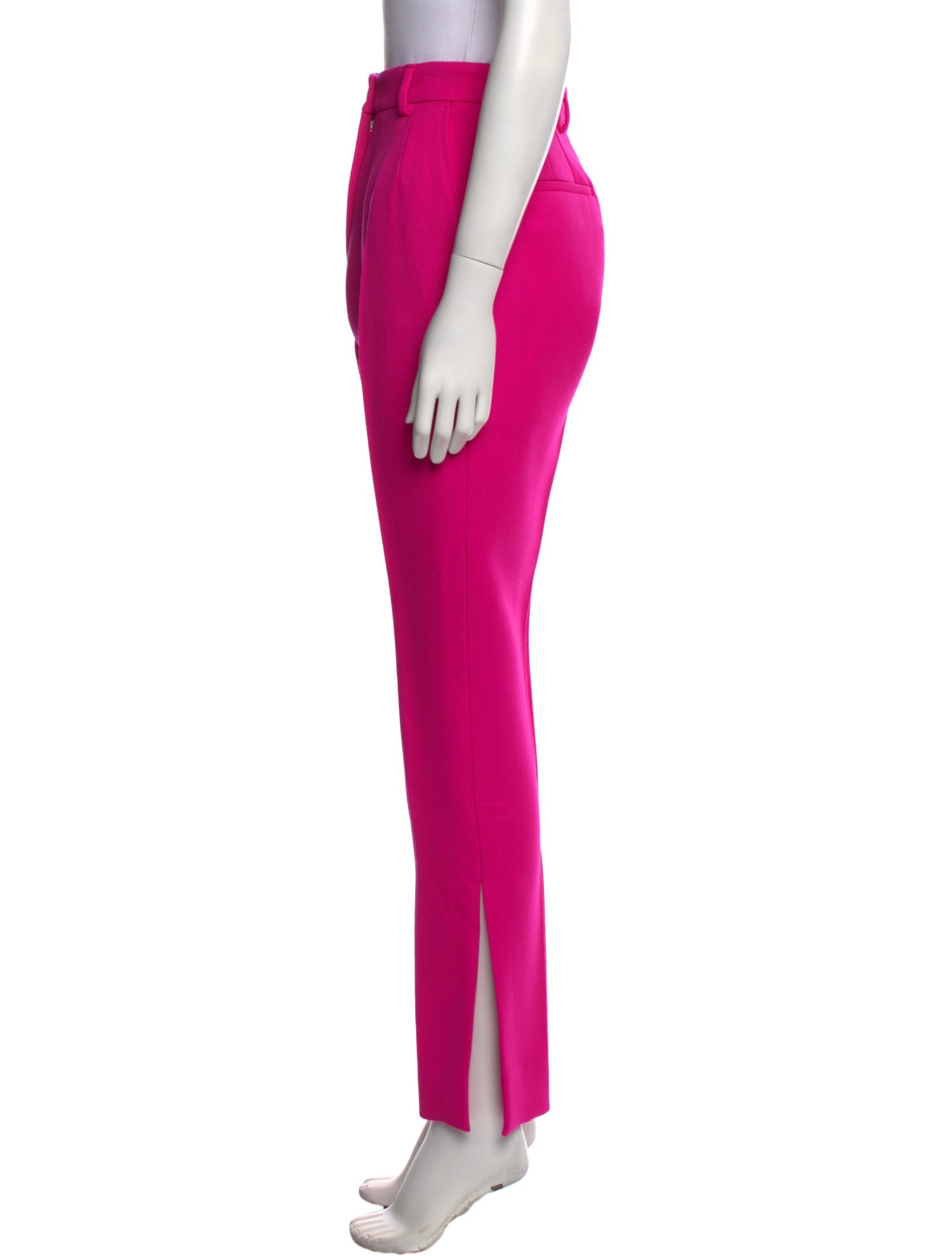 Dolce & Gabbana Virgin Wool Straight Leg Pants