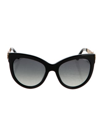 Dolce & Gabbana Cat-Eye Gradient Sunglasses