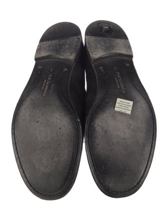Dolce & Gabbana Suede Mesh Accents Loafers