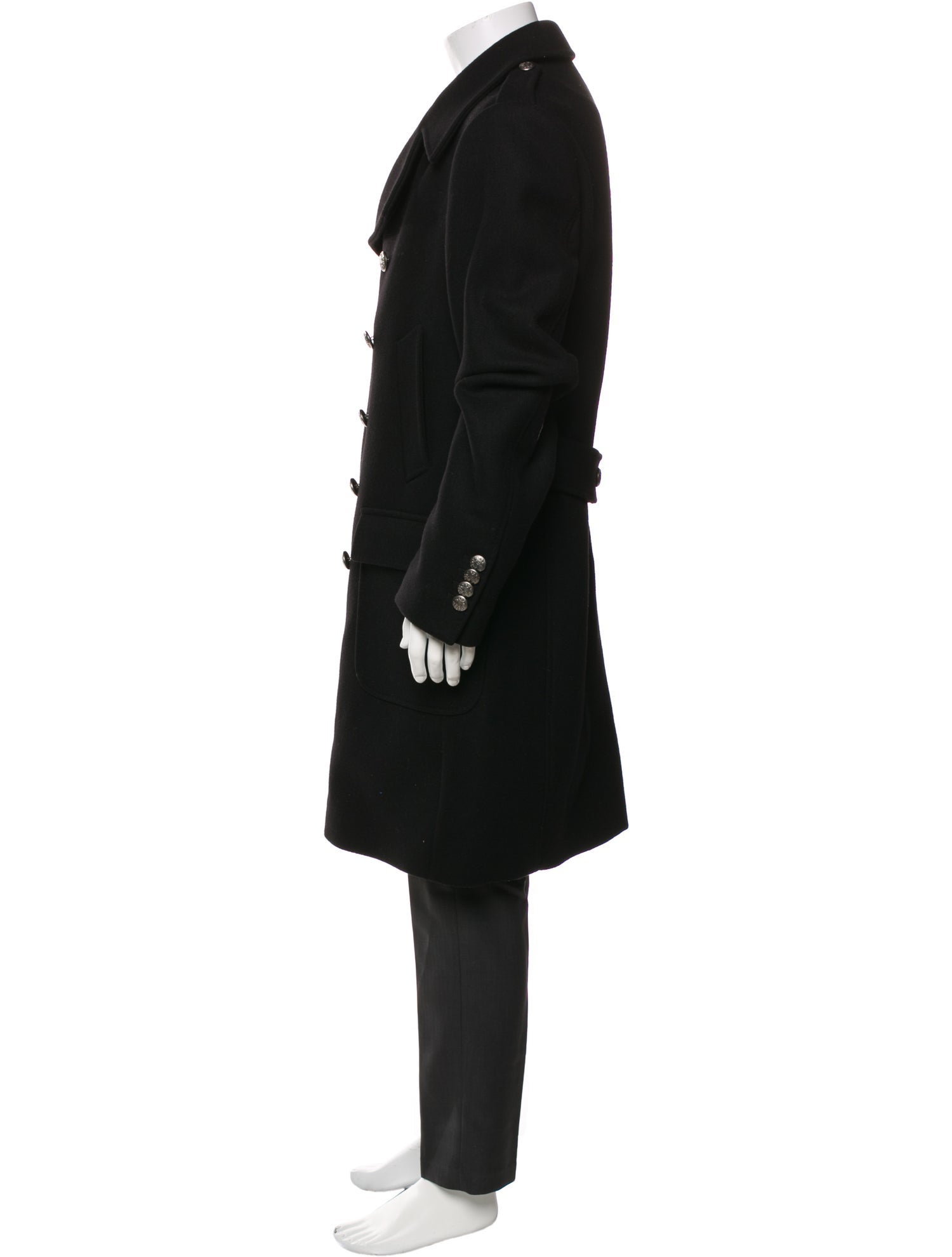 Dolce & Gabbana Wool Trench Coat