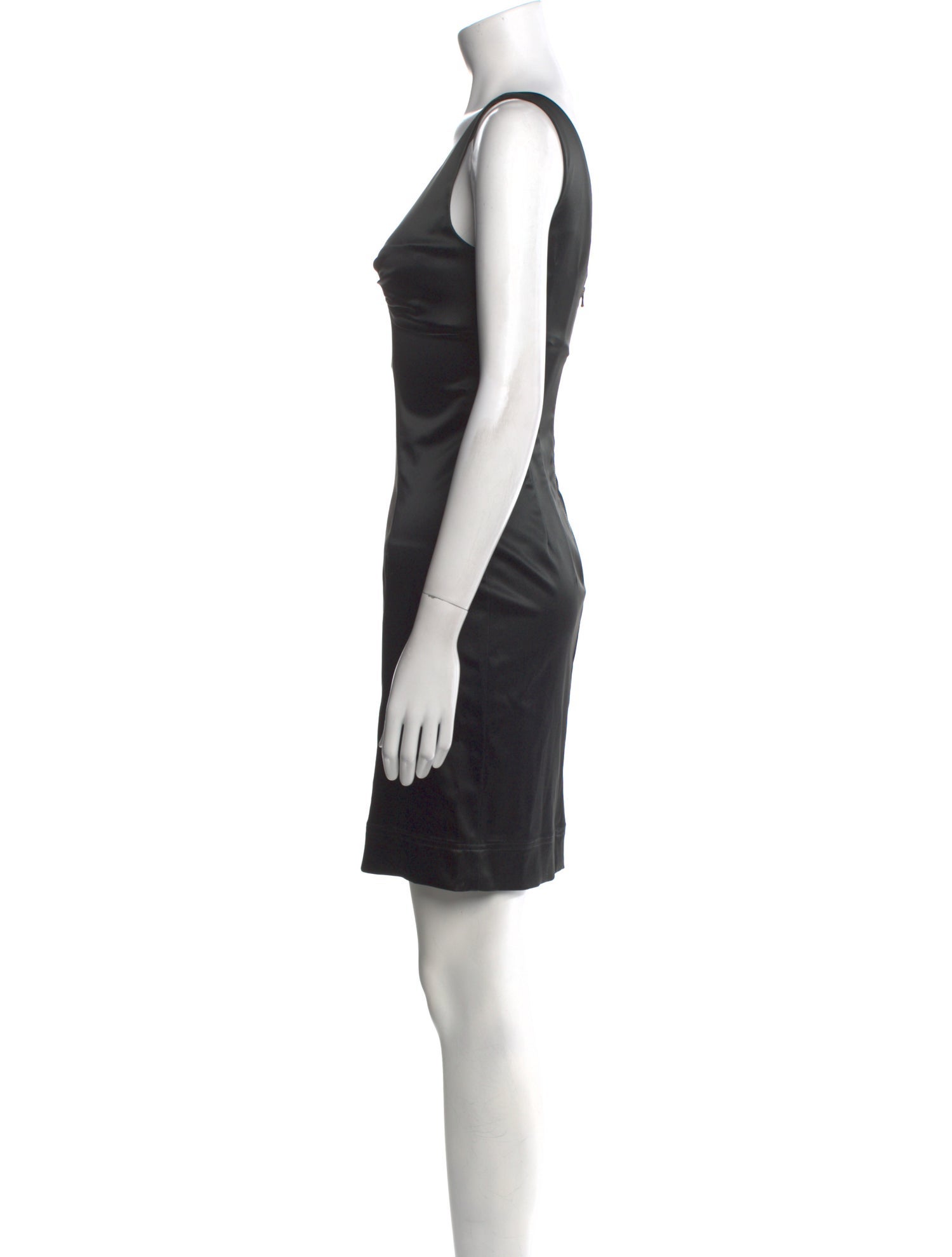 Dolce & Gabbana Square Neckline Mini Dress