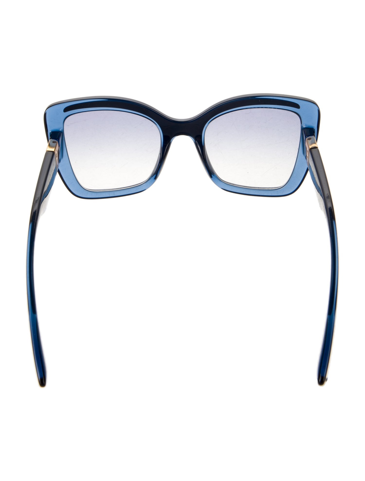 Dolce & Gabbana Cat-Eye Gradient Sunglasses