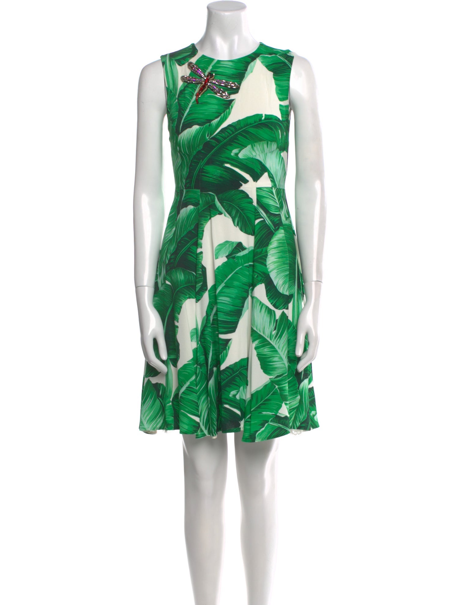 Dolce & Gabbana Printed Mini Dress