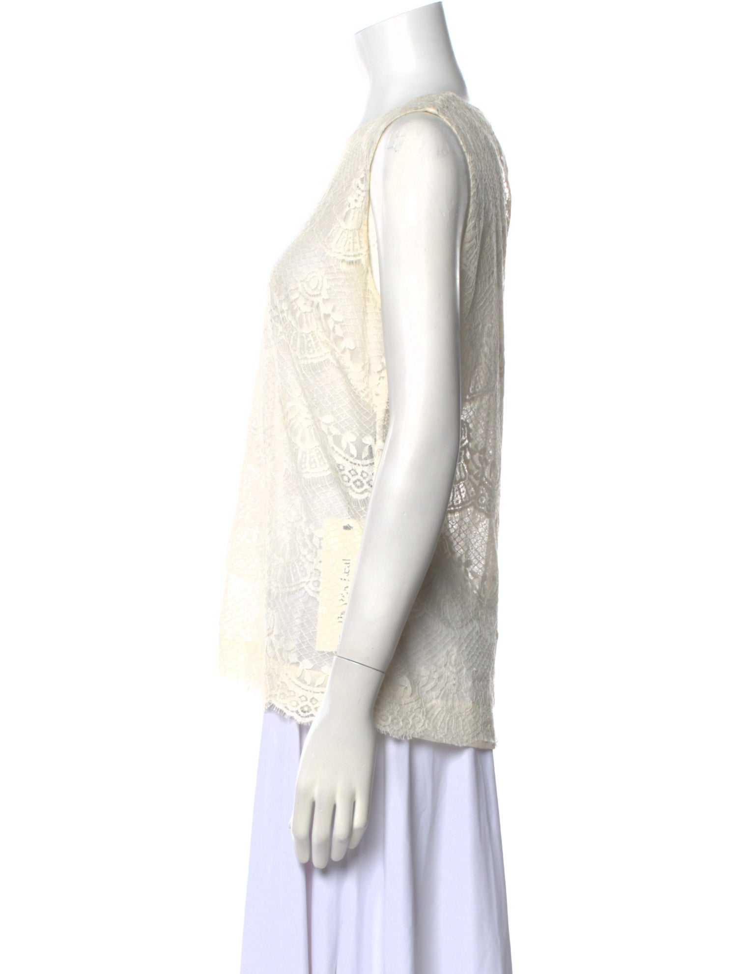 Dolce & Gabbana Crew Neck Sleeveless Top