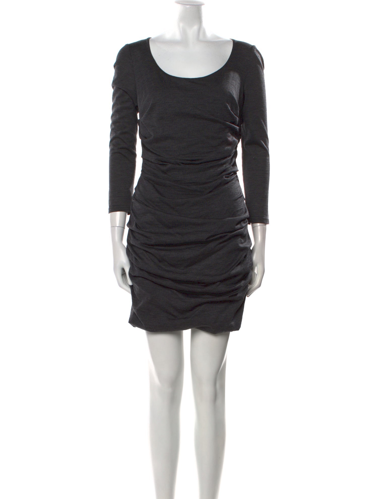 Dolce & Gabbana Virgin Wool Mini Dress