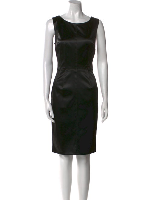 Dolce & Gabbana Satin Knee-Length Dress