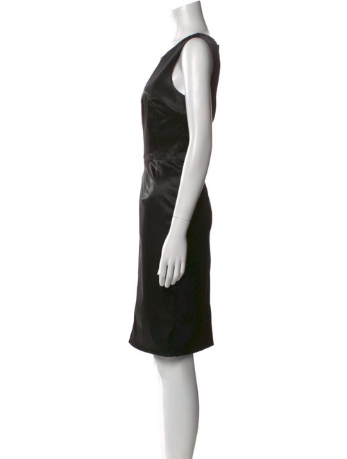 Dolce & Gabbana Satin Knee-Length Dress