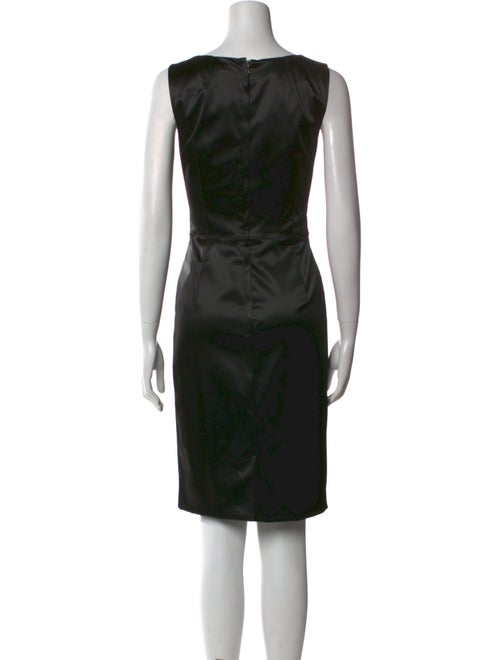 Dolce & Gabbana Satin Knee-Length Dress