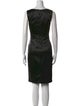 Dolce & Gabbana Satin Knee-Length Dress