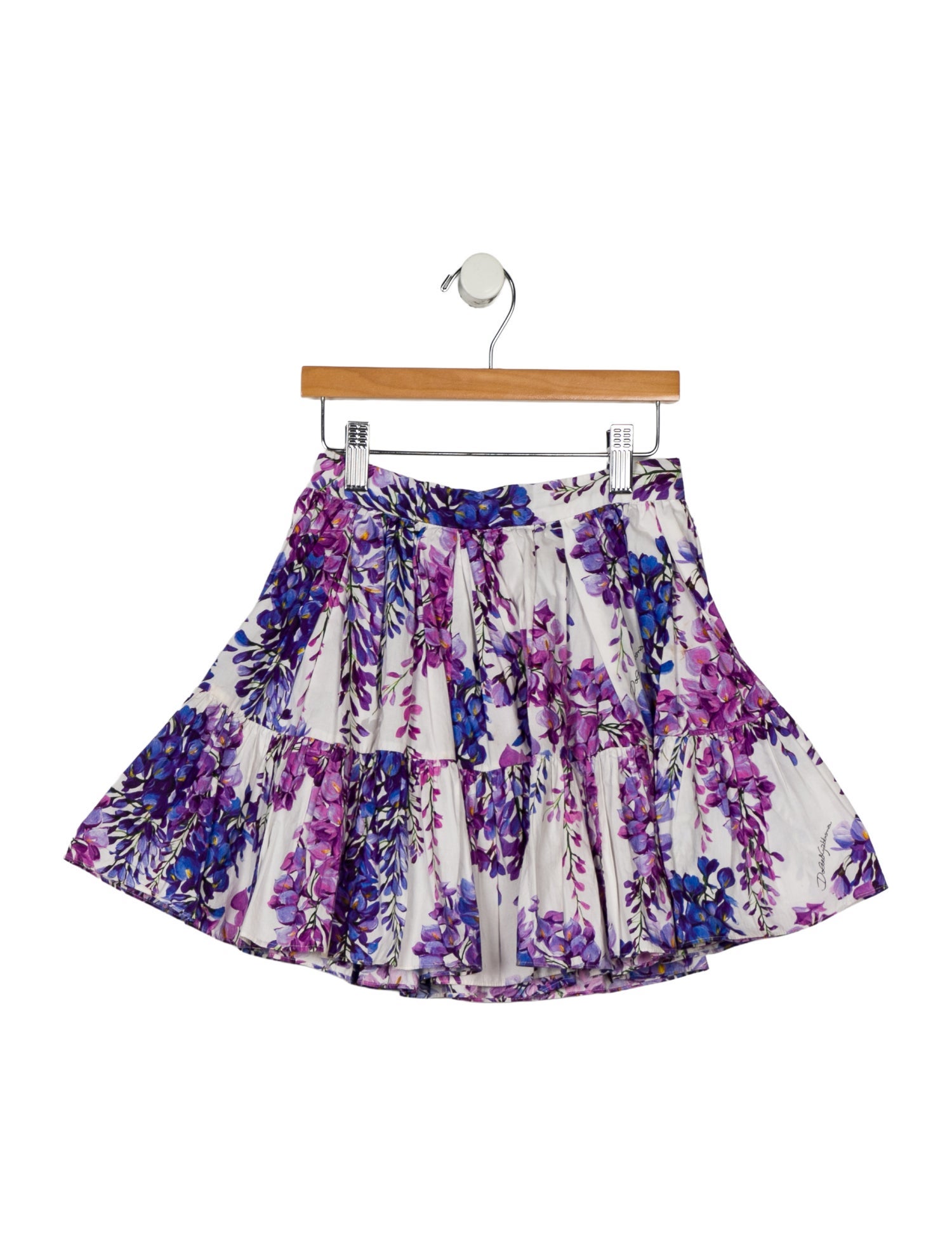 Dolce & Gabbana Girls' Floral Skirt