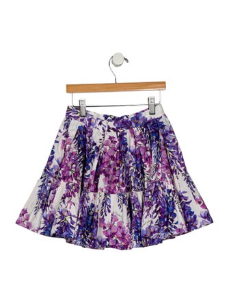 Dolce & Gabbana Girls' Floral Skirt