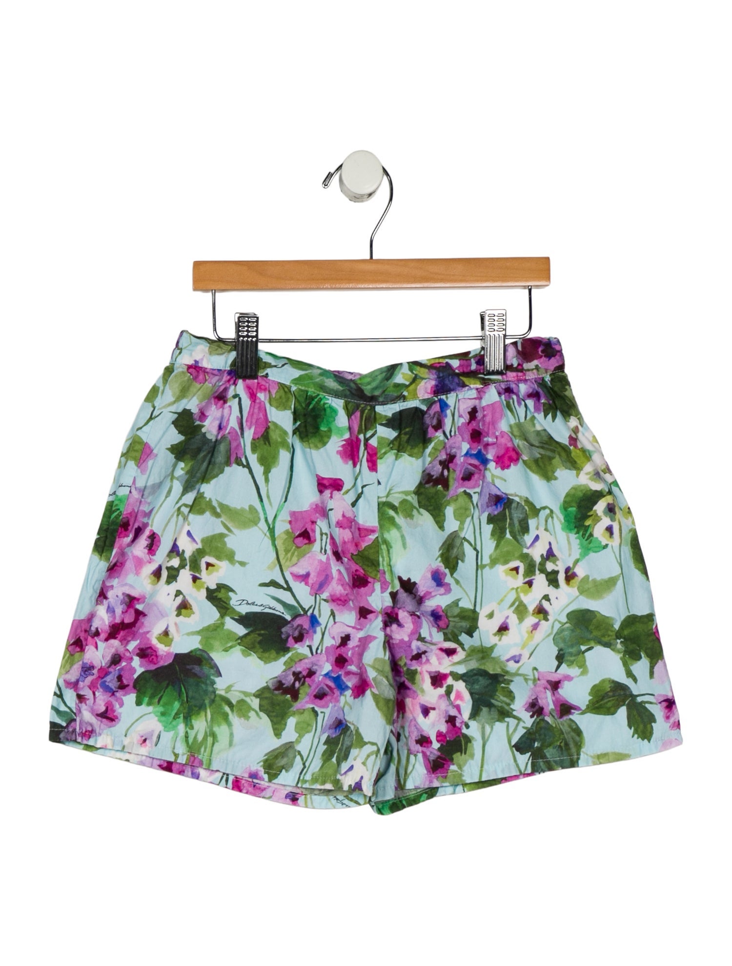 Dolce & Gabbana Girls Floral Shorts