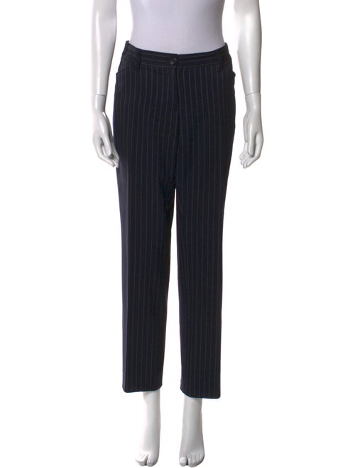 Dolce & Gabbana Virgin Wool Straight Leg Pants