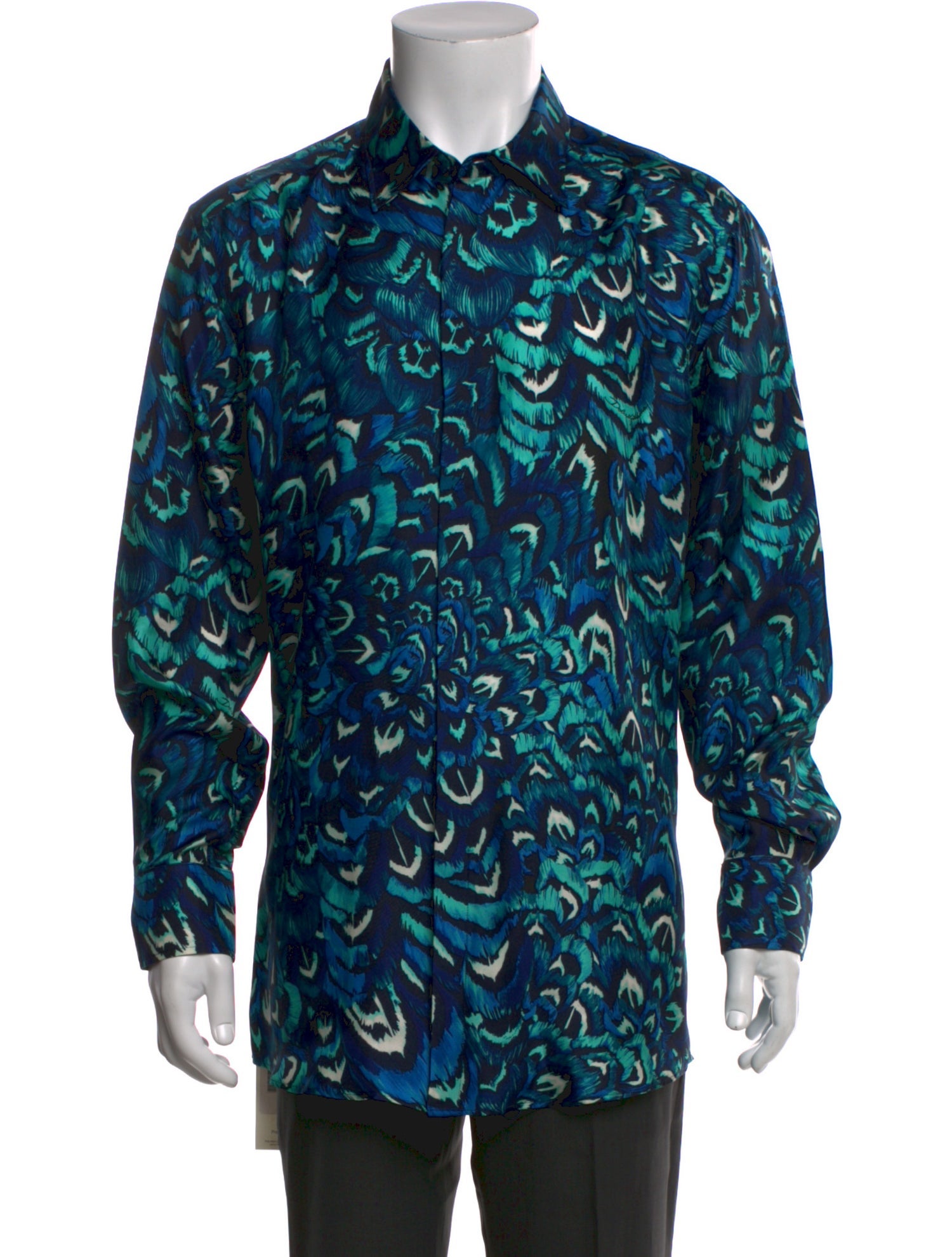 Dolce & Gabbana Silk Printed Shirt w/ Tags