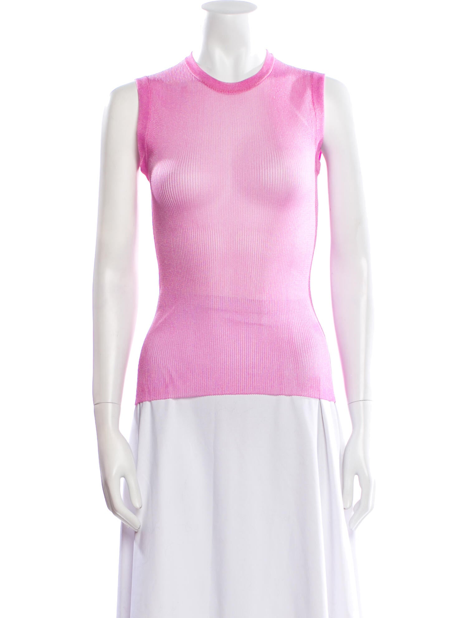 Dolce & Gabbana Crew Neck Sleeveless Top