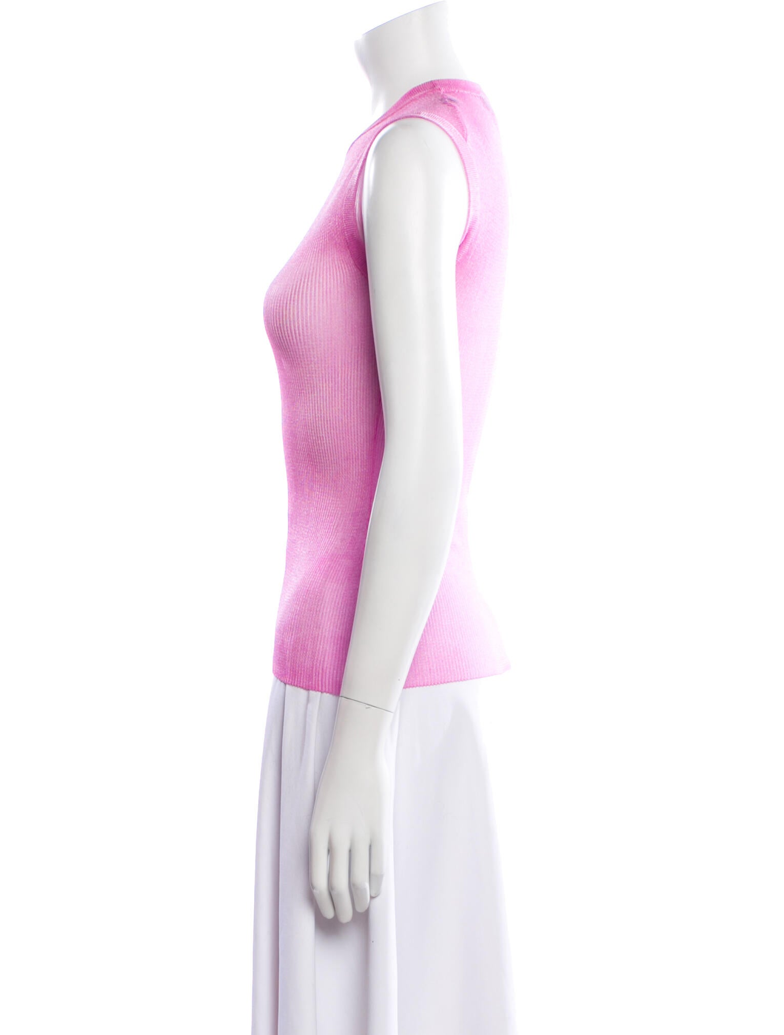 Dolce & Gabbana Crew Neck Sleeveless Top