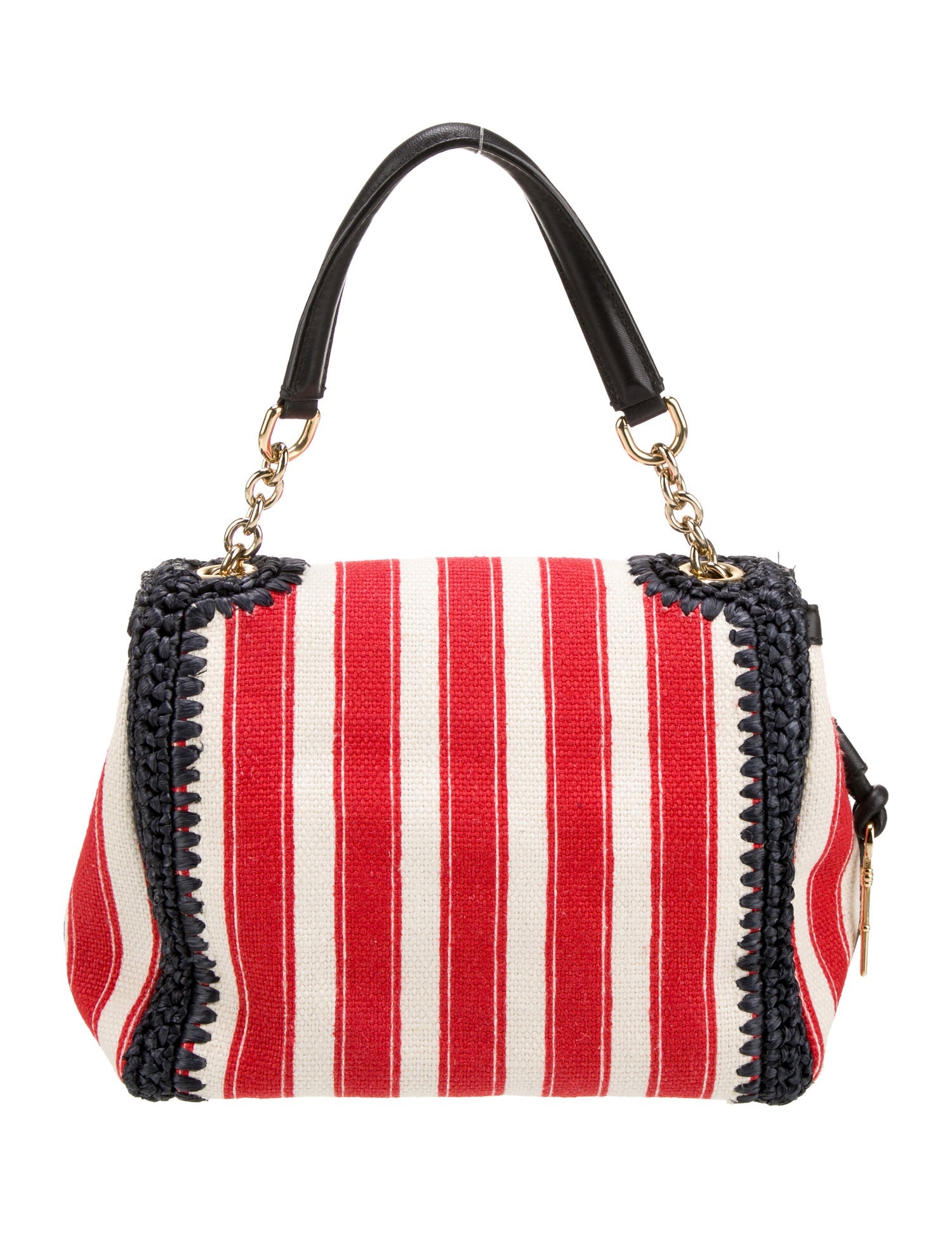 Dolce & Gabbana Canvas Top Handle Bag