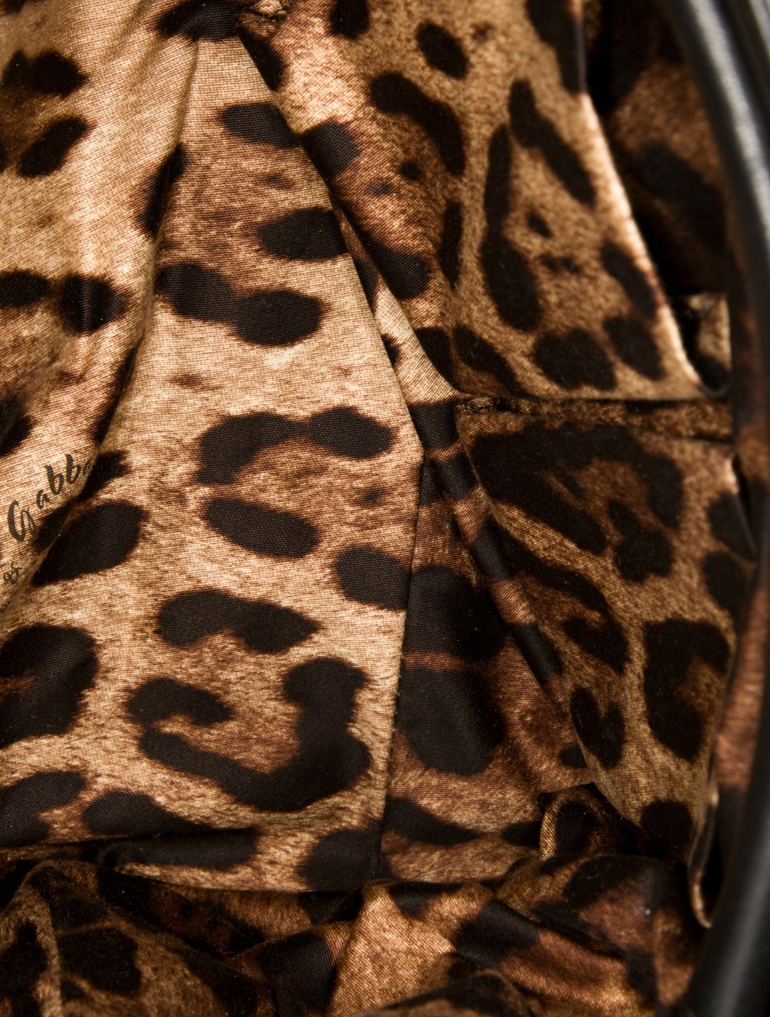 Dolce & Gabbana Canvas Top Handle Bag