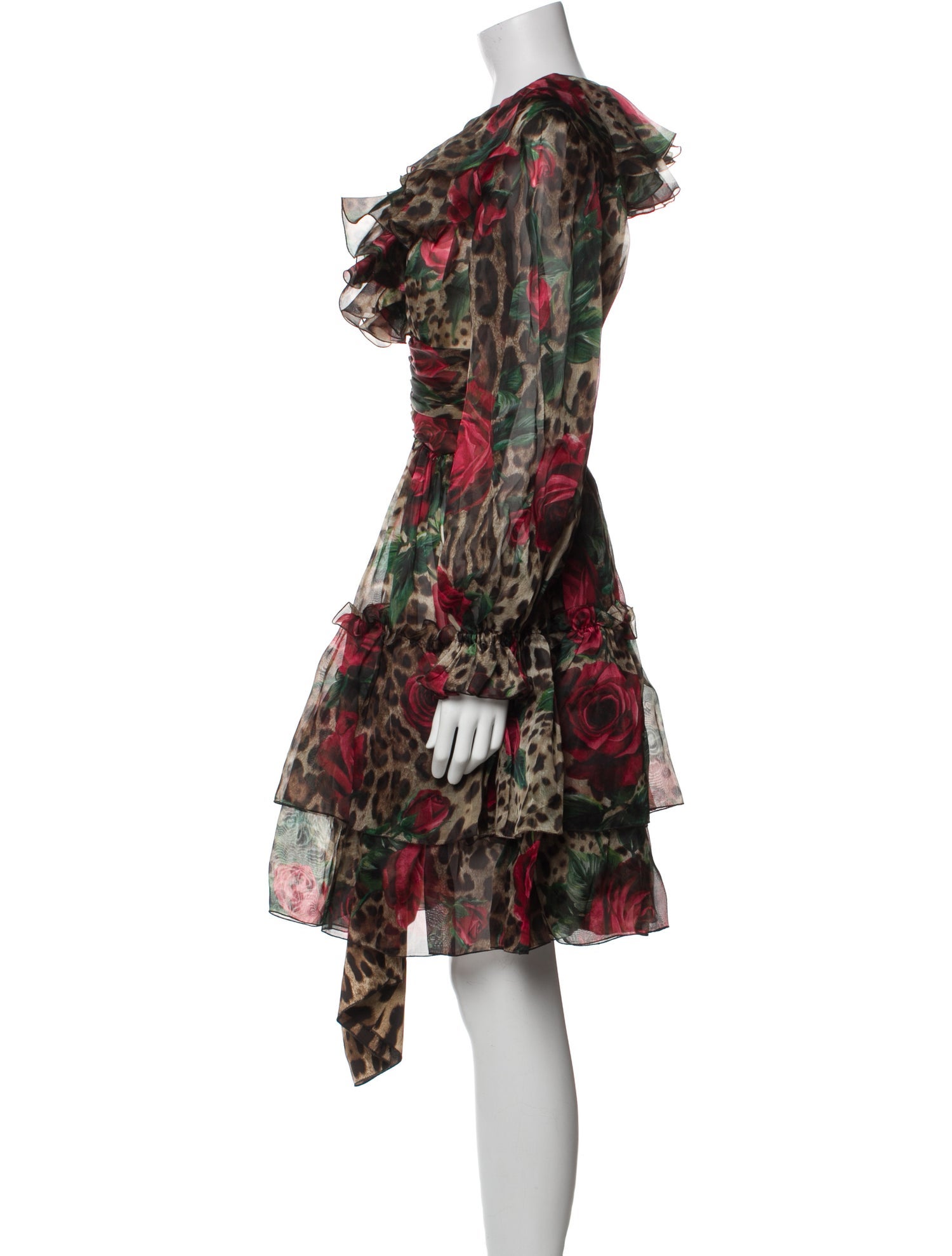 Dolce & Gabbana Silk Mini Dress w/ Tags