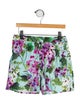 Dolce & Gabbana Girls' Floral Printed Mini Shorts