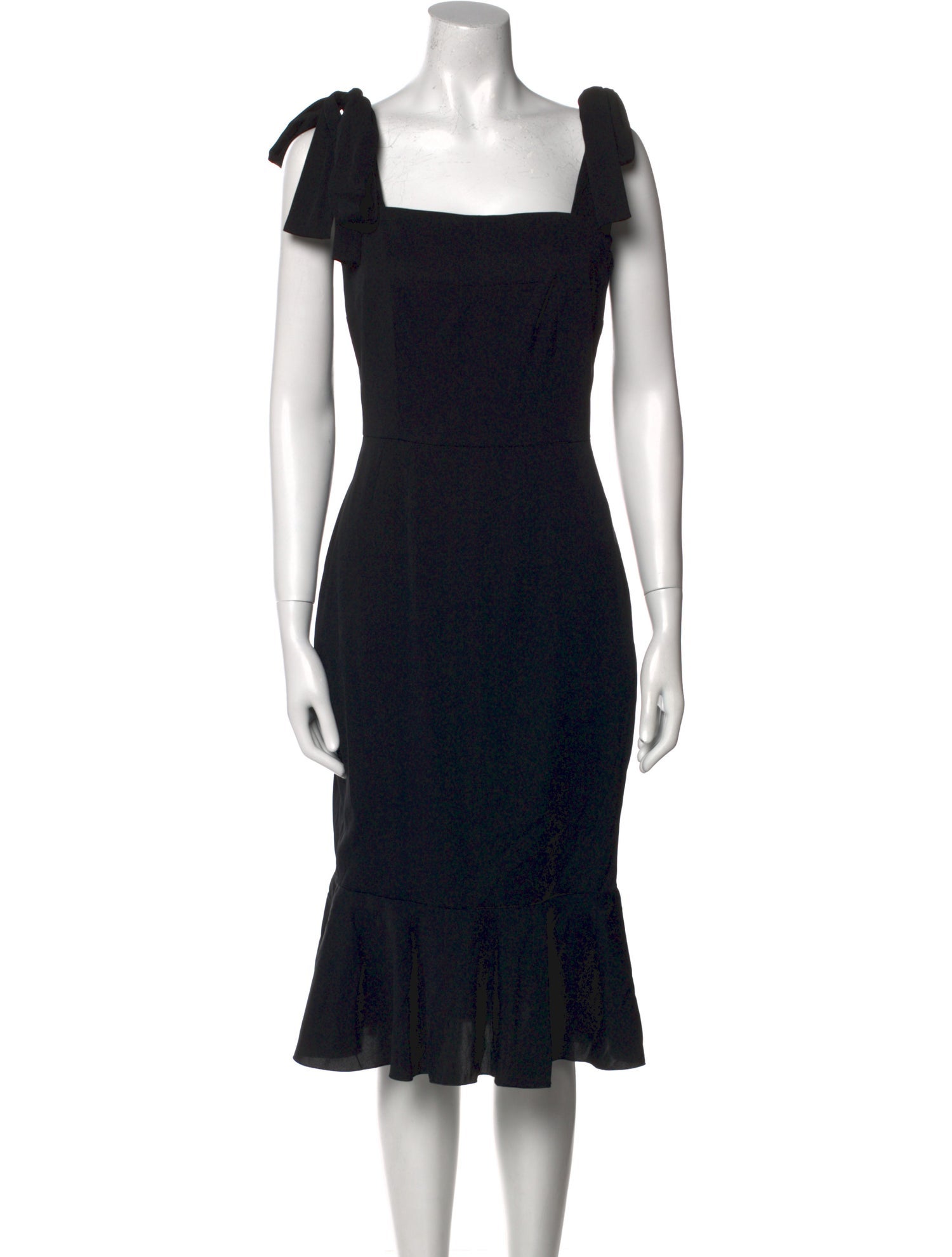 Dolce & Gabbana Silk Midi Length Dress